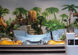Mini flume ride