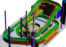 Flume ride with tower (1)
